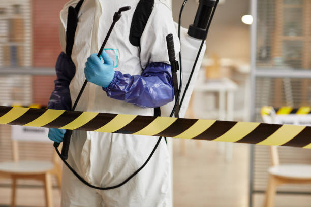 Professional Biohazard technician working in Ionia, MI